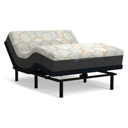South Bay 12" Medium Copper Gel Infused King Premium Memory Foam Mattress and Model P Adjustable Bed Base