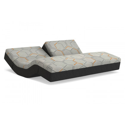South Bay 12" Medium Copper Gel Infused Premium Memory Foam Mattress - King Split Head Size