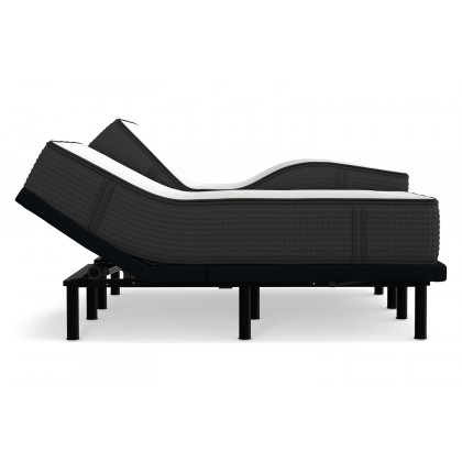 South Bay 12" Soft and Firm Flippable Gel Infused Cal King Split Memory Foam Mattress and Model 3 Adjustable Bed Base
