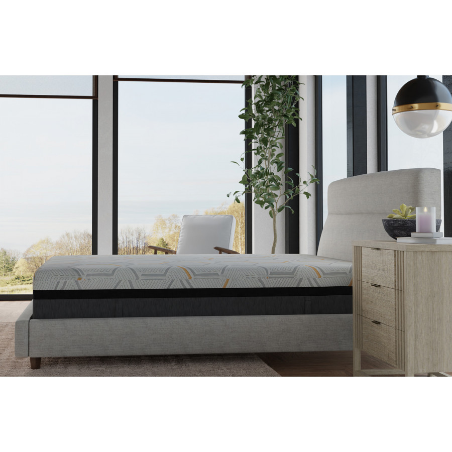 South Bay 14" Hybrid Copper-Gel Infused Memory Foam Mattress - Twin Long Size