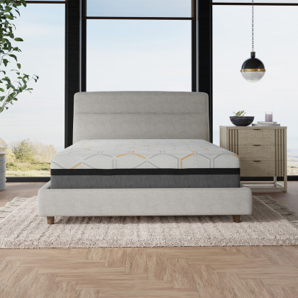 South Bay 14" Hybrid Copper-Gel Infused Memory Foam Mattress - Twin Long Size
