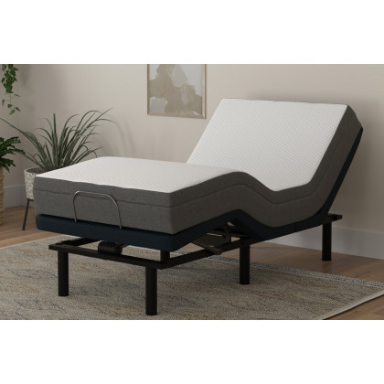 South Bay - 8" Firm Gel Infused Memory Foam Mattress and Model 3 Adjustable Bed Base