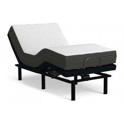 South Bay 8" Firm Gel Infused Twin Long Memory Foam Mattress and Model 3 Adjustable Bed Base