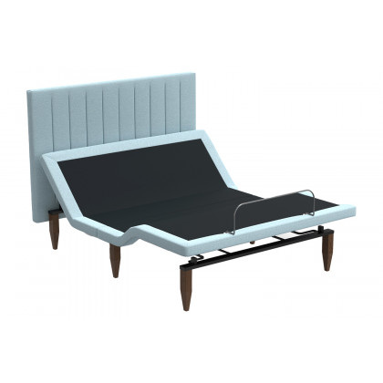 South Bay Alex Adjustable Base with Headboard - Full Size