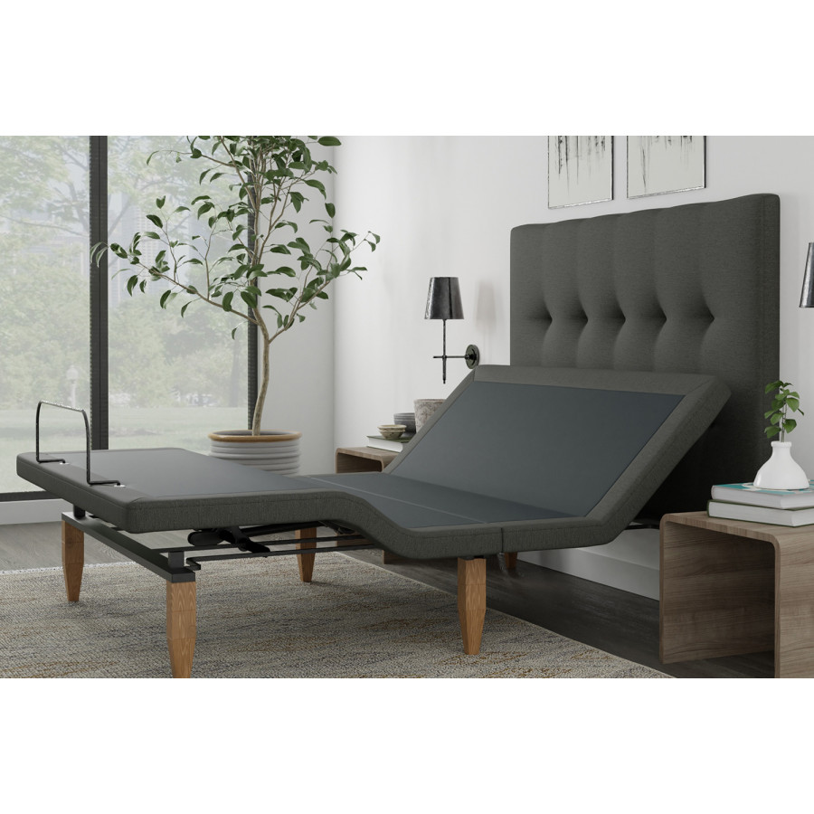 South Bay Sam Adjustable Base with Headboard - Full Size