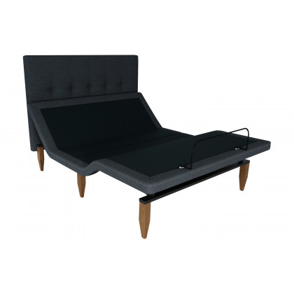 South Bay Sam Adjustable Base with Headboard - Full Size