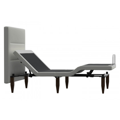 South Bay Taylor Adjustable Base with Headboard - Twin Long Size