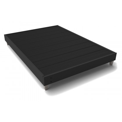 South Bay Express Bed Frame - Black, Queen Size