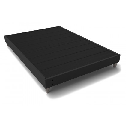 South Bay Express Bed Frame - Black, Twin Size