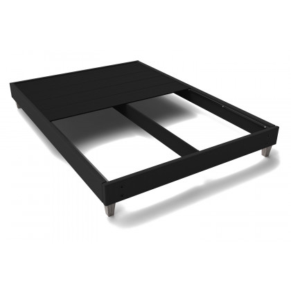 South Bay Express Bed Frame - Black, Twin Size