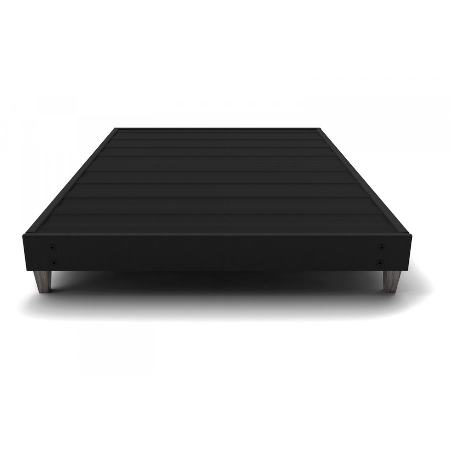 South Bay Express Bed Frame - Black, Twin Long Size
