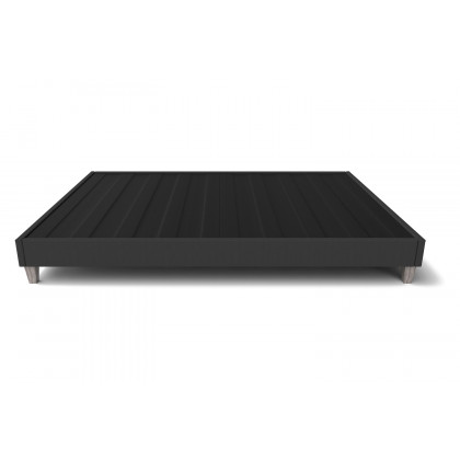 South Bay Express Bed Frame - Black, Twin Long Size