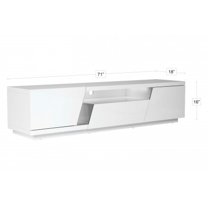Stanza - Adalyn TV Stand with LED Light