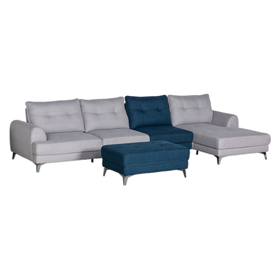Stanza Alaska Sectional - Gray