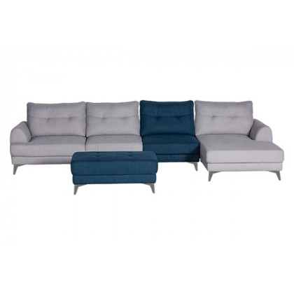 Stanza Alaska Sectional - Gray