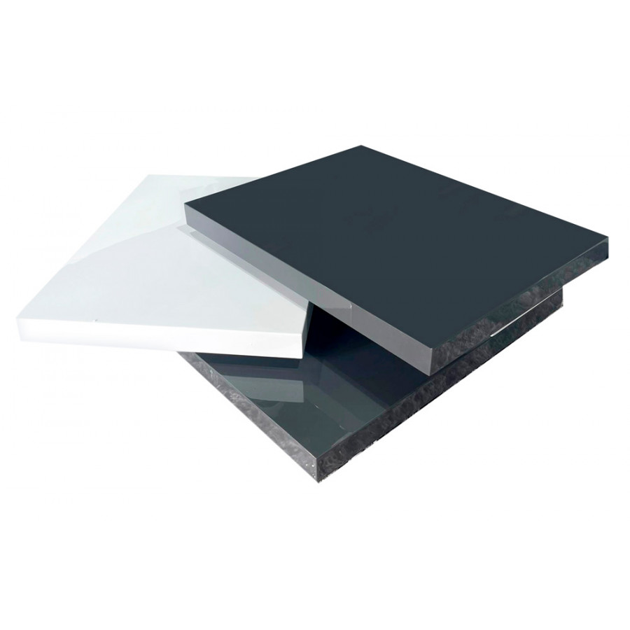 Stanza Amsterdam Coffee Table - White/Gray