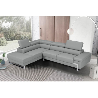 Stanza Athena Left Facing Sectional - Gray