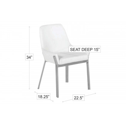 Stanza Axel Dining Chair - Black