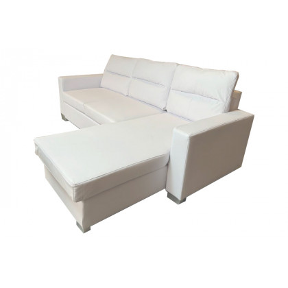 Stanza Daniel Reversible Sectional - White
