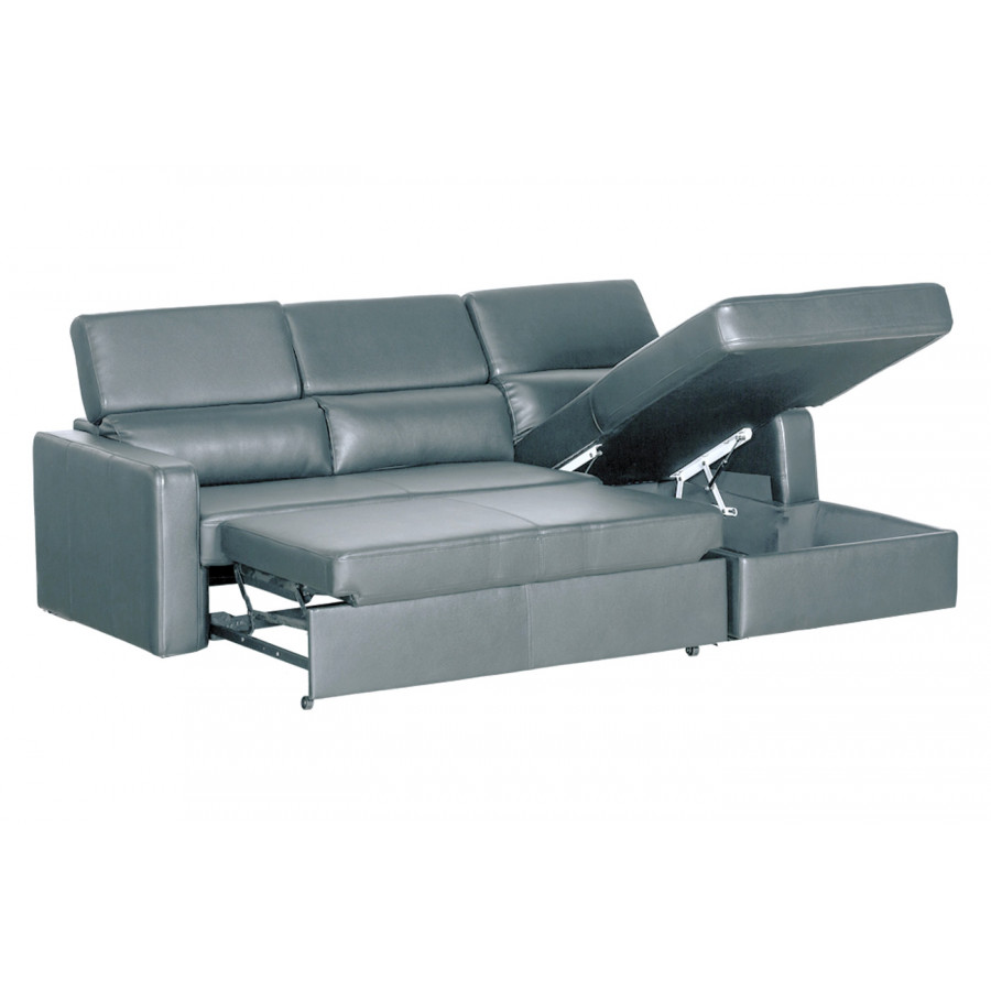 Stanza Kahlil Right Facing Sectional - Gray