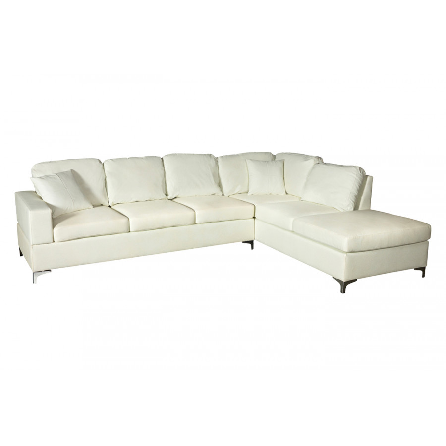 Stanza KIVA Right Facing Sectional - White