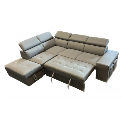 Stanza - Positano Left Facing Eco Leather Sectional