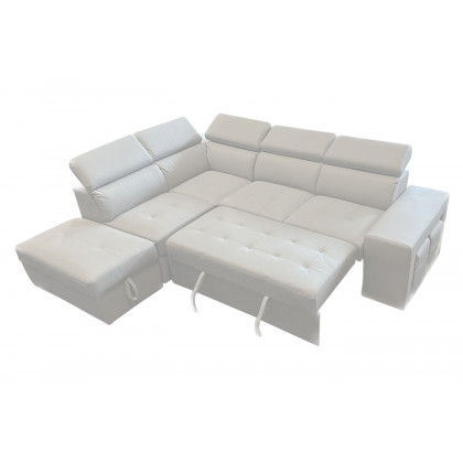 Stanza - Positano Left Facing Eco Leather Sectional