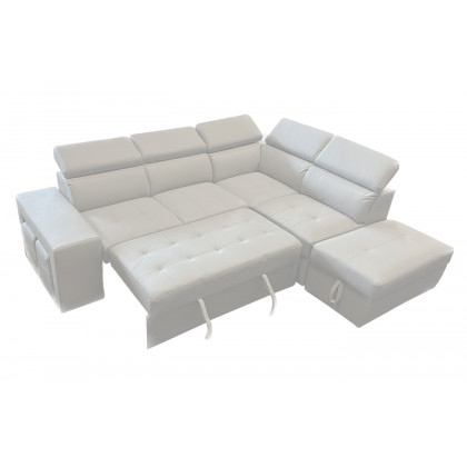 Stanza - Positano Left Facing Eco Leather Sectional