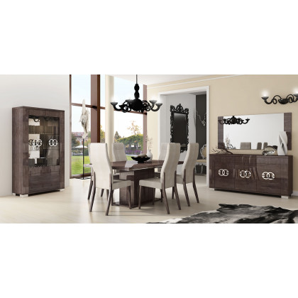 Status - Prestige Dining Table w/1 Extension 17.4"