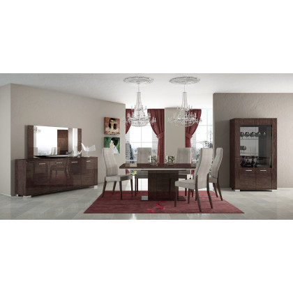 Status - Prestige Dining Table w/1 Extension 17.4"