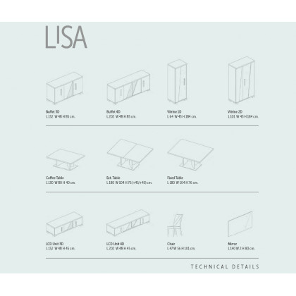 Status - Lisa Mirror for Buffet