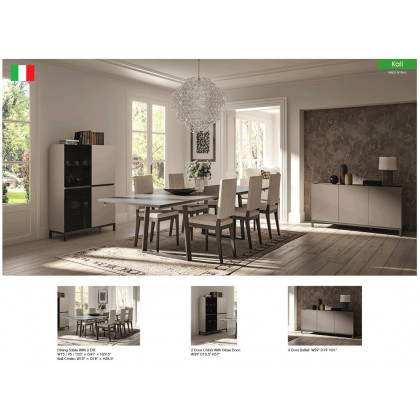Status - Kali Dining Table Tavolo with 2 Extension and Storage