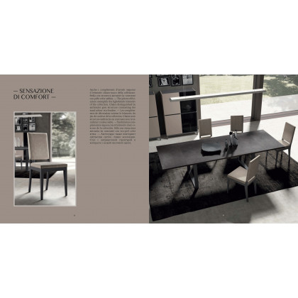 Status - Kali Dining Table Tavolo with 2 Extension and Storage