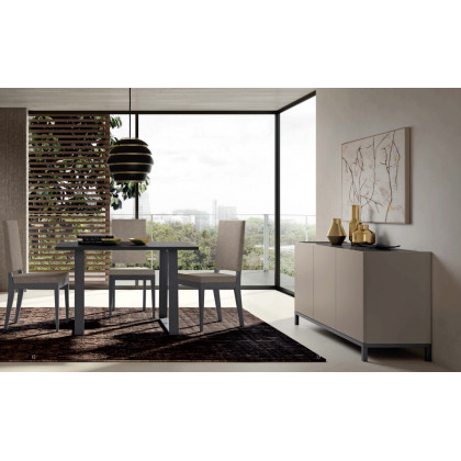 Status - Kali Dining Table Tavolo with 2 Extension and Storage