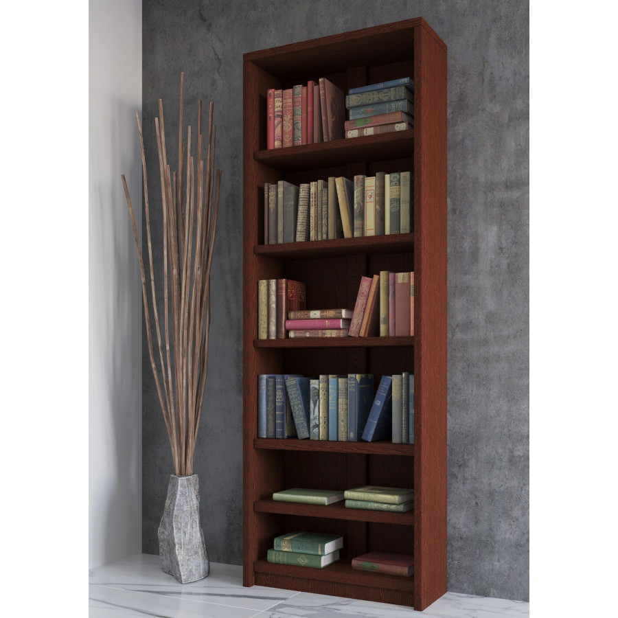 Styles Bookcase without Doors - Mahogany