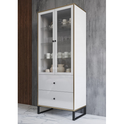 Styles - Gloss Large China Cabinet