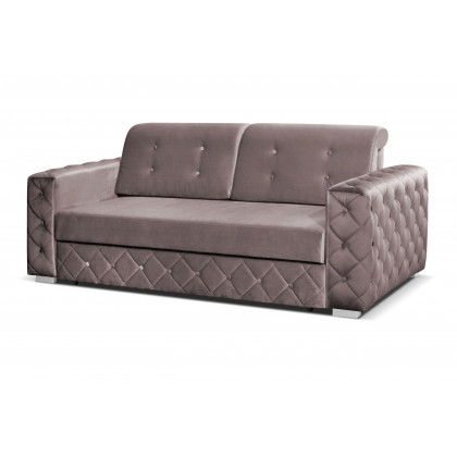 Styles - Karmen Sofa in Beige, Tufted Fabric