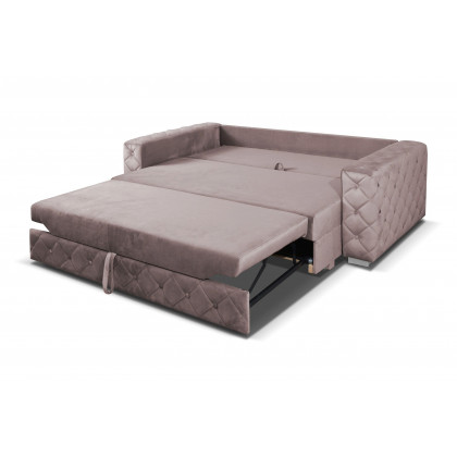 Styles - Karmen Sofa in Beige, Tufted Fabric