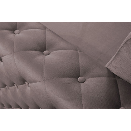 Styles - Karmen Sofa in Beige, Tufted Fabric