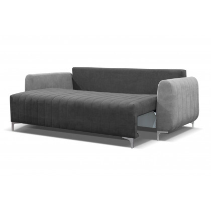 Styles Alaska Sofa - Gray, Fabric