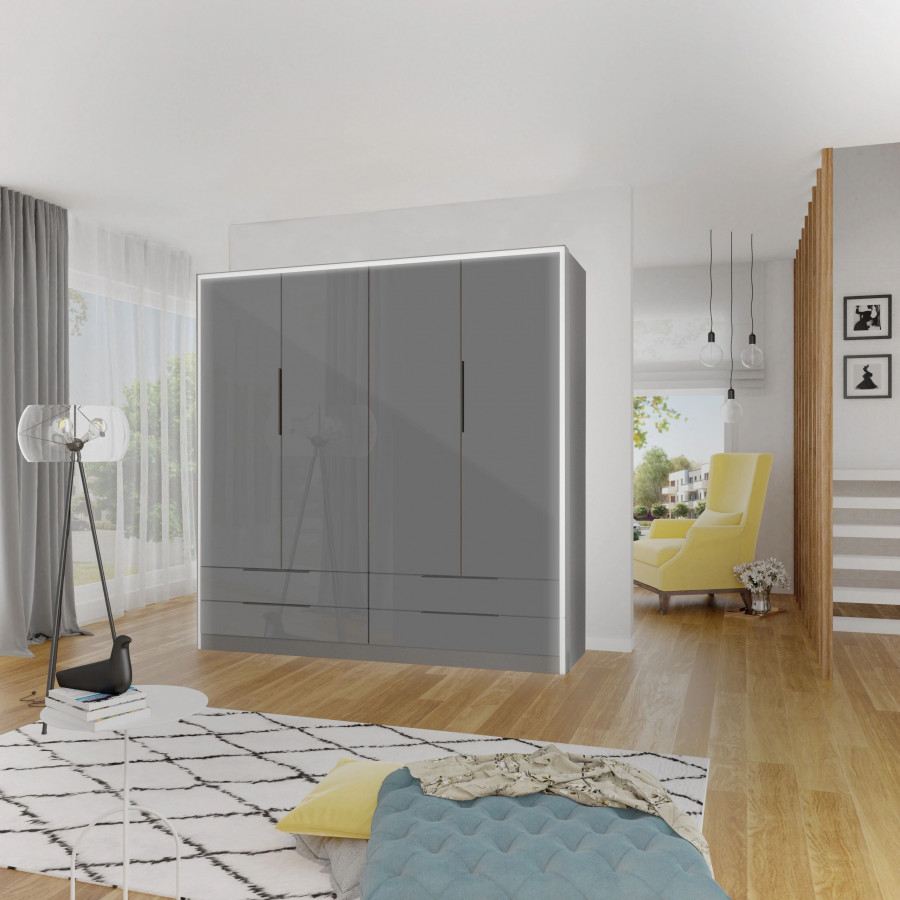 Styles Modo Wardrobe - Gray