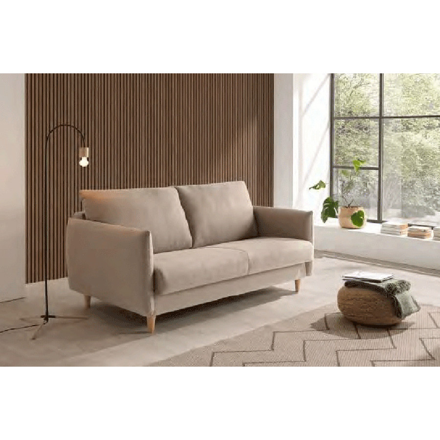 Suinta - Flora Convertible Sofa Bed in Fabric, 140x200cm