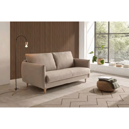 Suinta - Flora Convertible Sofa Bed in Fabric, 140x200cm
