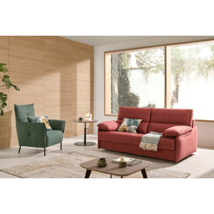 Suinta - Sheila Convertible Sofa Bed in Fabric, 160x200cm