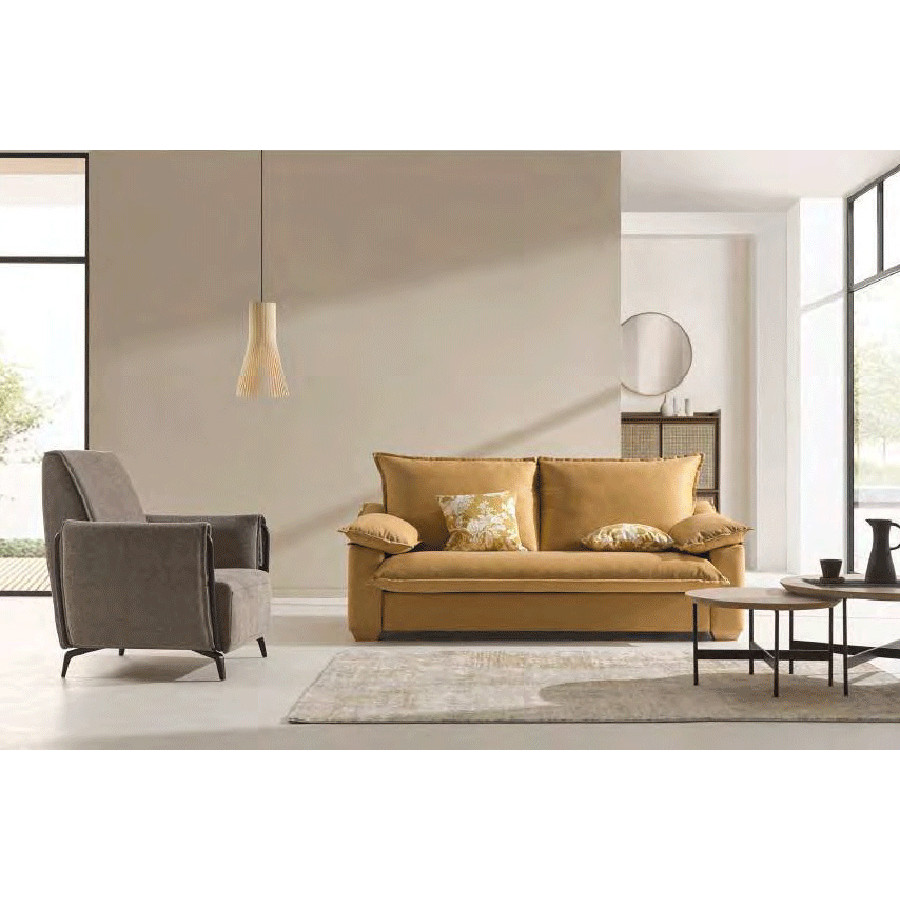 Suinta Pause Convertible Sofa Bed - Fabric, 160x200cm
