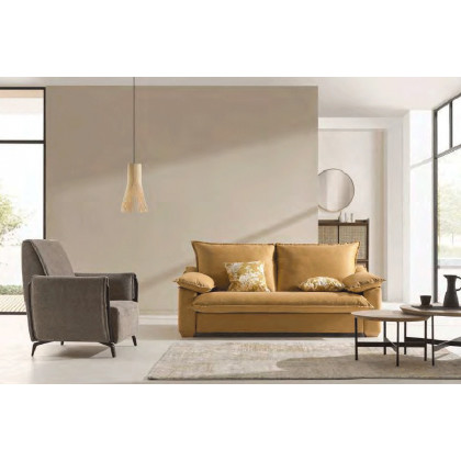 Suinta Pause Convertible Sofa Bed - Fabric, 120x200cm