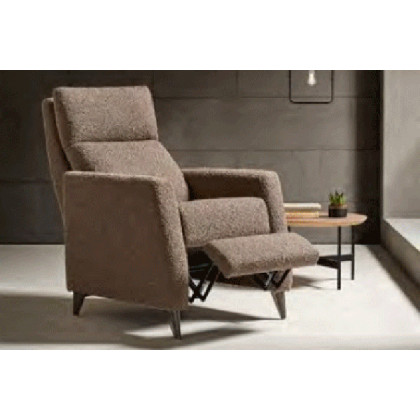 Suinta Aura Electric Recliner Armchair - Fabric, Square Arms
