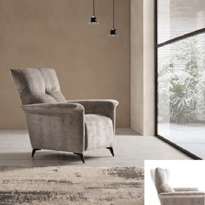Suinta - Fedra Fabric Recliner Armchair