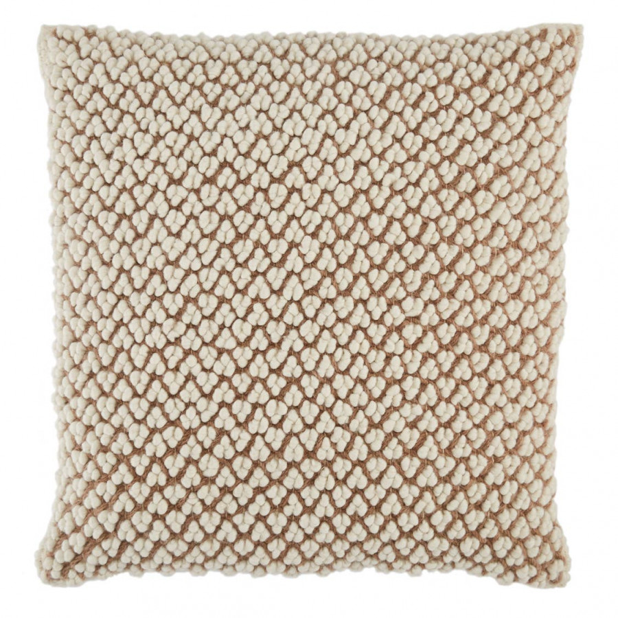 Jaipur Living Angora Pillow - AGO02, 22"X22", Polyester