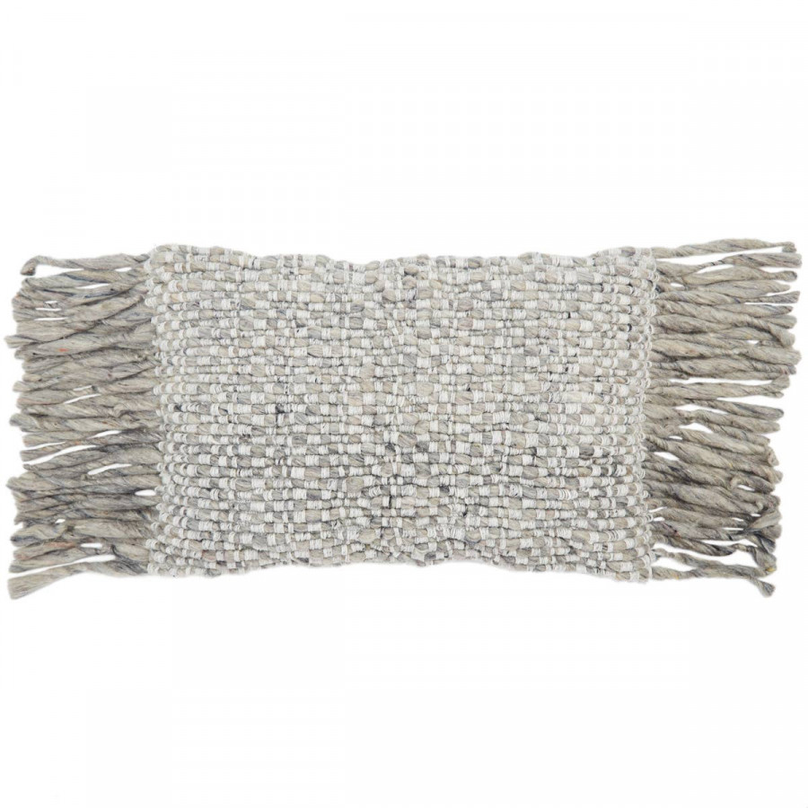 Jaipur Living Angora Pillow - AGO08, 16"X24", Polyester
